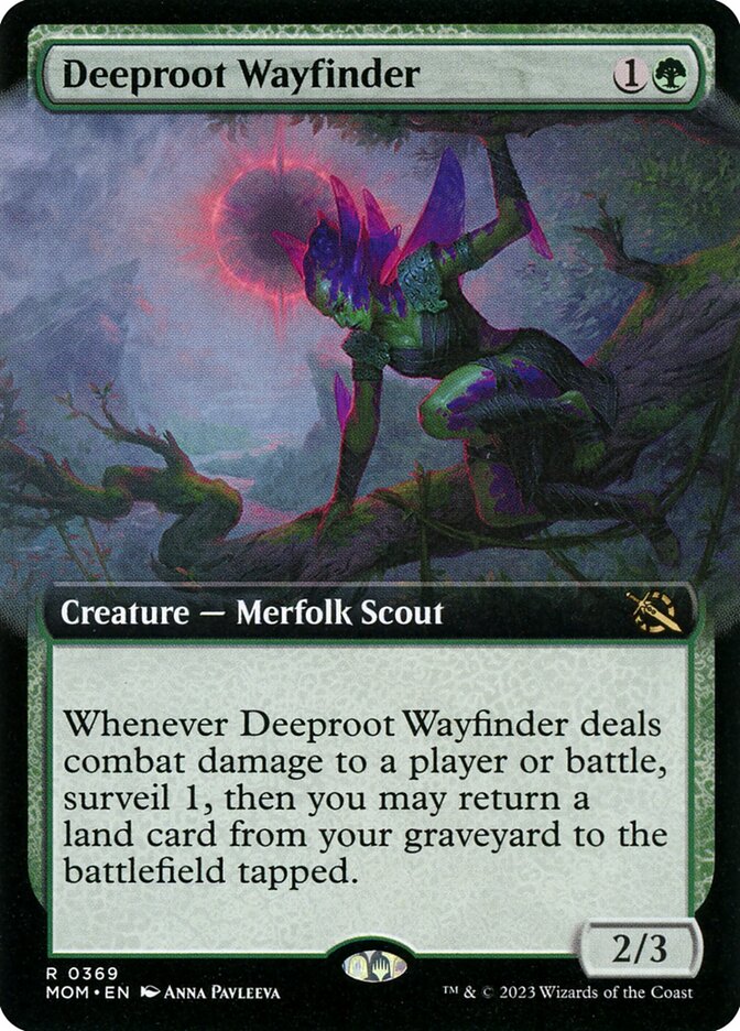 Magic the Gathering Card - Deeproot Wayfinder - MTG Circle