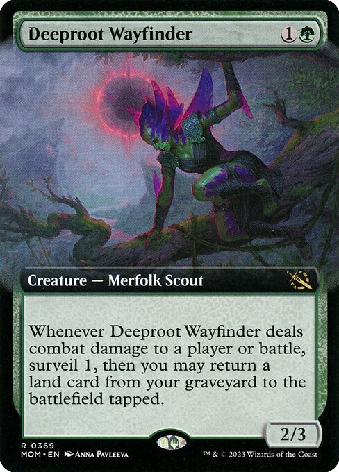 Magic the Gathering Card - Deeproot Wayfinder - MTG Circle