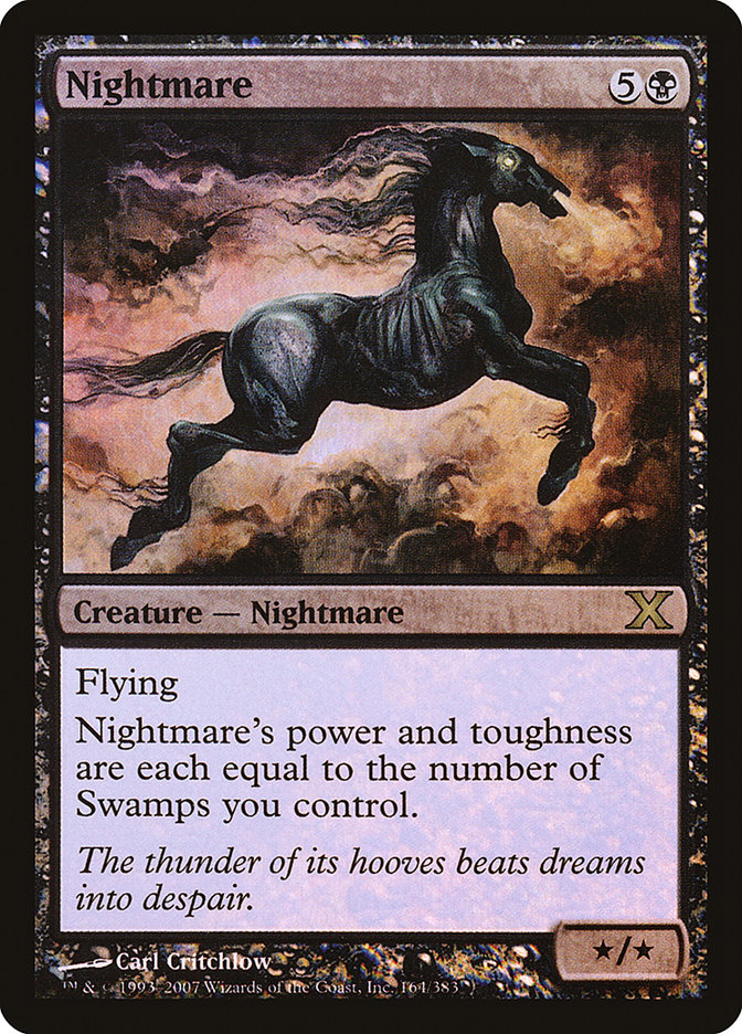 Magic the Gathering Card - Nightmare - MTG Circle