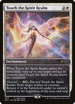 Magic the Gathering Card - Touch the Spirit Realm - MTG Circle