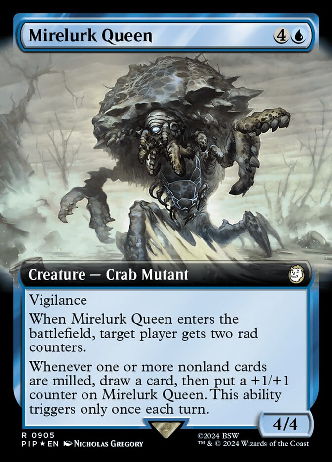 Magic the Gathering Card - Mirelurk Queen - MTG Circle