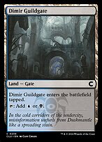 Magic the Gathering Card - Dimir Guildgate - MTG Circle