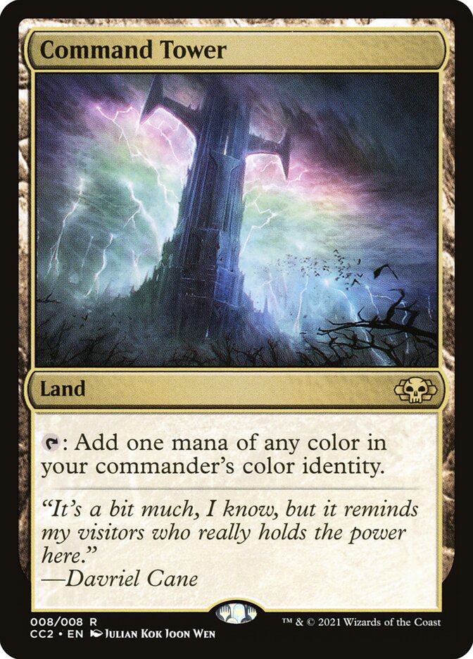 Magic the Gathering Card - Command Tower - MTG Circle