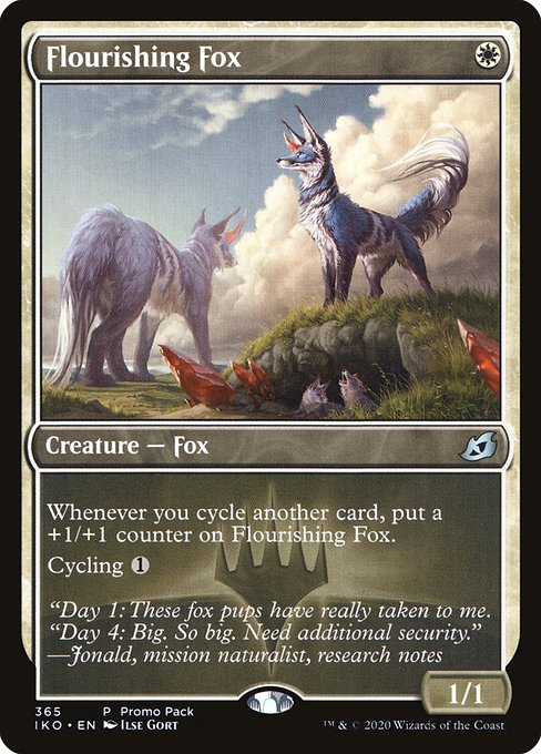 Magic the Gathering Card - Flourishing Fox - MTG Circle