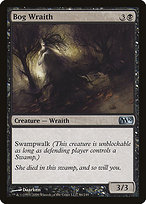 Magic the Gathering Card - Bog Wraith - MTG Circle