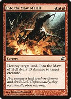 Magic the Gathering Card - Into the Maw of Hell - MTG Circle