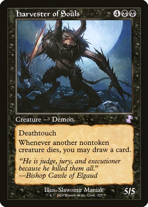 Magic the Gathering Card - Harvester of Souls - MTG Circle