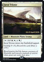 Magic the Gathering Card - Savai Triome - MTG Circle