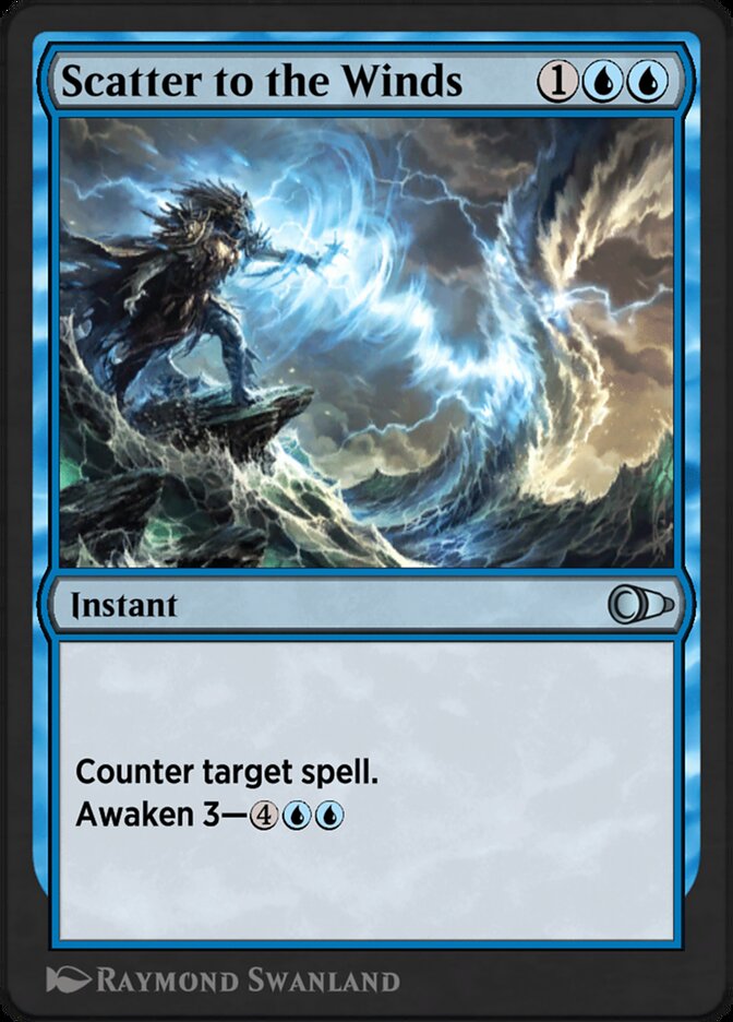 Magic the Gathering Card - Scatter to the Winds - MTG Circle