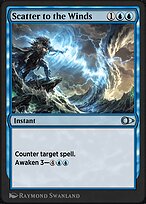 Magic the Gathering Card - Scatter to the Winds - MTG Circle