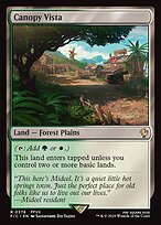 Magic the Gathering Card - Canopy Vista - MTG Circle