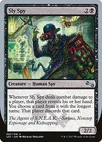 Magic the Gathering Card - Sly Spy - MTG Circle