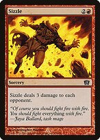 Magic the Gathering Card - Sizzle - MTG Circle