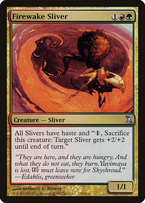 Magic the Gathering Card - Firewake Sliver - MTG Circle
