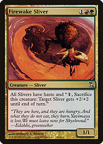 Magic the Gathering Card - Firewake Sliver - MTG Circle