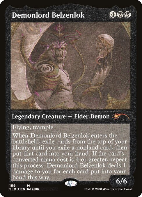 Magic the Gathering Card - Demonlord Belzenlok - MTG Circle