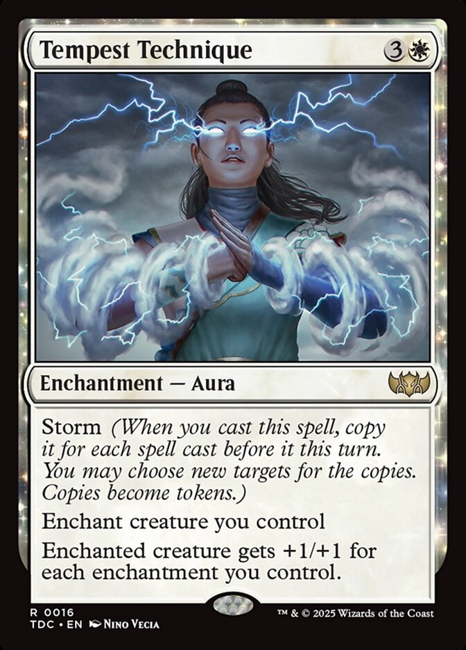 Magic the Gathering Card - Tempest Technique - MTG Circle
