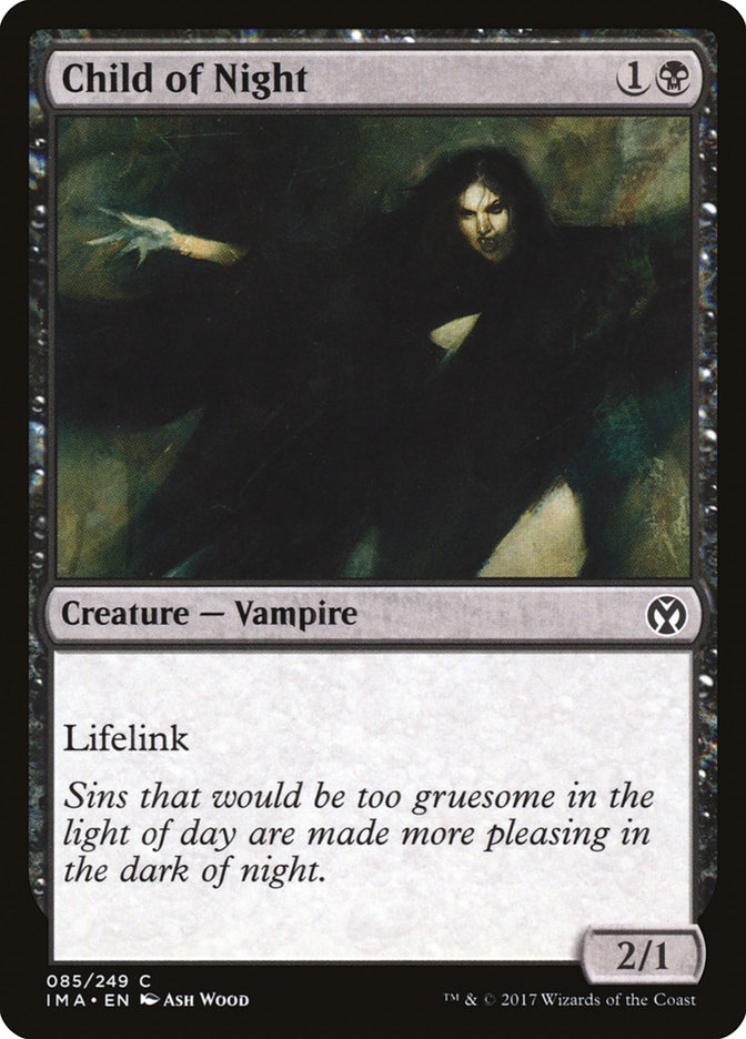 Magic the Gathering Card - Child of Night - MTG Circle