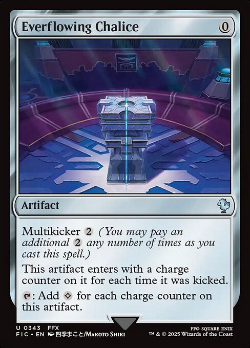 Magic the Gathering Card - Everflowing Chalice - MTG Circle
