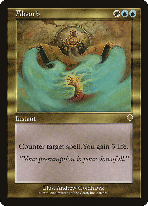 Magic the Gathering Card - Absorb - MTG Circle