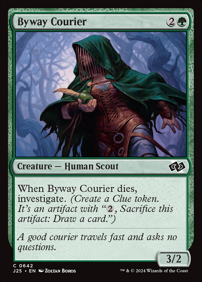 Magic the Gathering Card - Byway Courier - MTG Circle