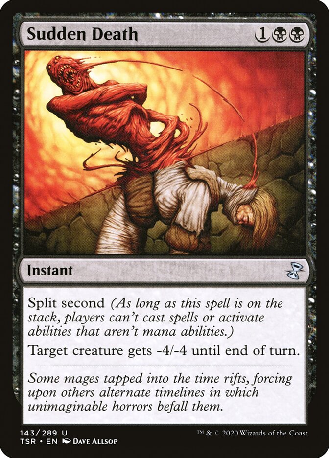 Magic the Gathering Card - Sudden Death - MTG Circle