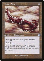 Magic the Gathering Card - Bone Saw - MTG Circle