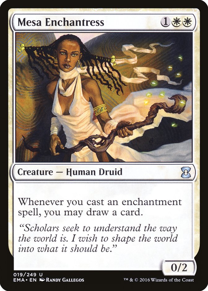 Magic the Gathering Card - Mesa Enchantress - MTG Circle