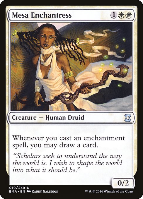 Magic the Gathering Card - Mesa Enchantress - MTG Circle