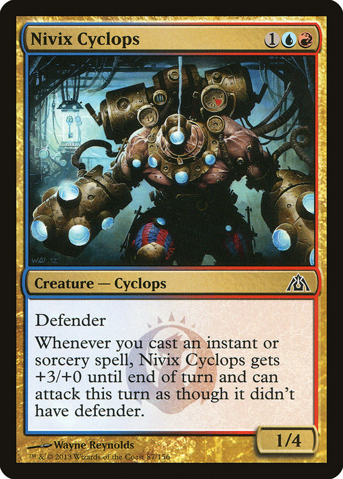 Magic the Gathering Card - Nivix Cyclops - MTG Circle