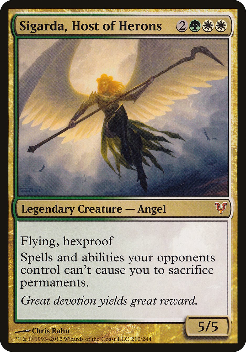 Magic the Gathering Card - Sigarda, Host of Herons - MTG Circle