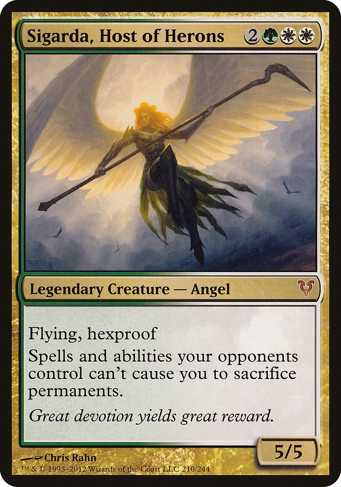 Magic the Gathering Card - Sigarda, Host of Herons - MTG Circle
