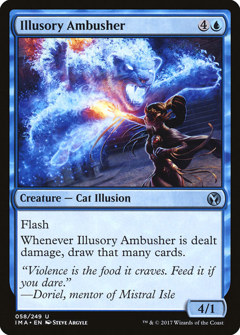 Magic the Gathering Card - Illusory Ambusher - MTG Circle
