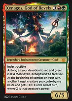 Magic the Gathering Card - Xenagos, God of Revels - MTG Circle