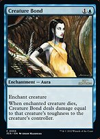 Magic the Gathering Card - Creature Bond - MTG Circle