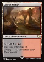 Magic the Gathering Card - Canyon Slough - MTG Circle