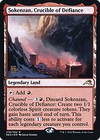 Magic the Gathering Card - Sokenzan, Crucible of Defiance - MTG Circle