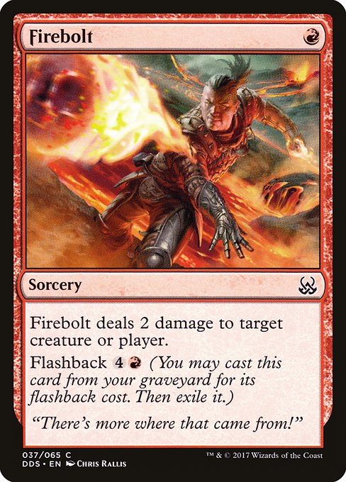 Magic the Gathering Card - Firebolt - MTG Circle