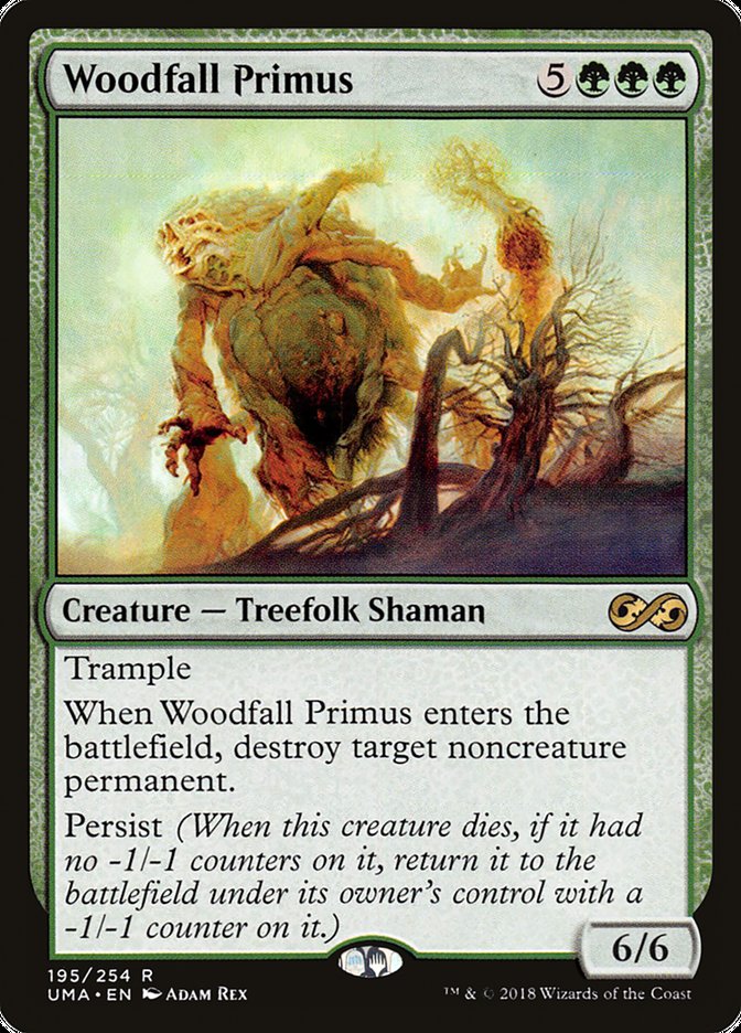Magic the Gathering Card - Woodfall Primus - MTG Circle