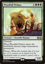 Magic the Gathering Card - Woodfall Primus - MTG Circle