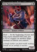 Magic the Gathering Card - Fire Nation Engineer - MTG Circle