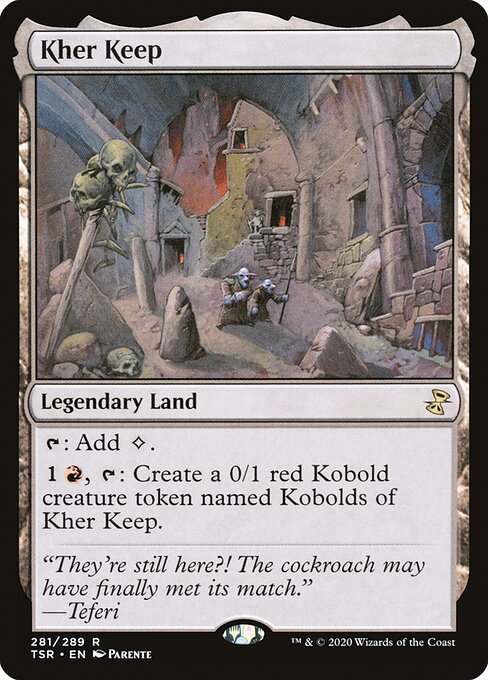 Magic the Gathering Card - Kher Keep - MTG Circle