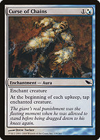 Magic the Gathering Card - Curse of Chains - MTG Circle