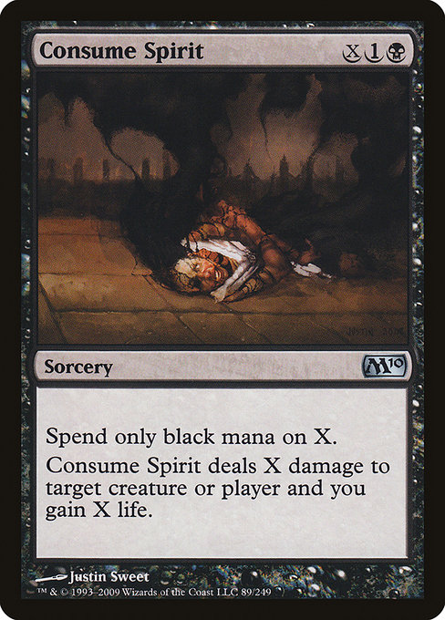 Magic the Gathering Card - Consume Spirit - MTG Circle