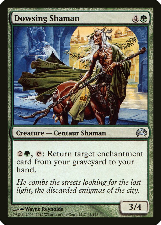 Magic the Gathering Card - Dowsing Shaman - MTG Circle