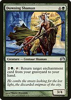Magic the Gathering Card - Dowsing Shaman - MTG Circle