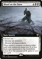 Magic the Gathering Card - Blood on the Snow - MTG Circle