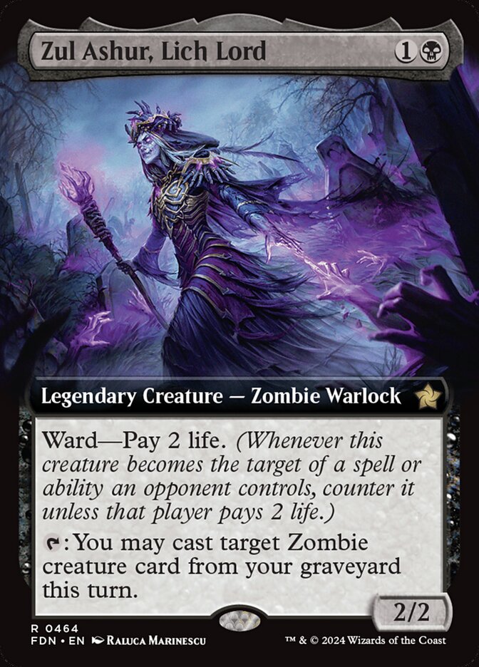 Magic the Gathering Card - Zul Ashur, Lich Lord - MTG Circle