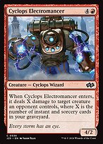 Magic the Gathering Card - Cyclops Electromancer - MTG Circle