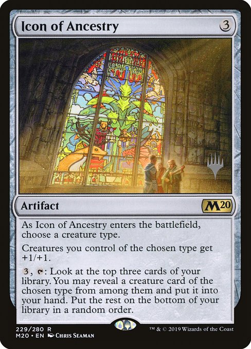 Magic the Gathering Card - Icon of Ancestry - MTG Circle
